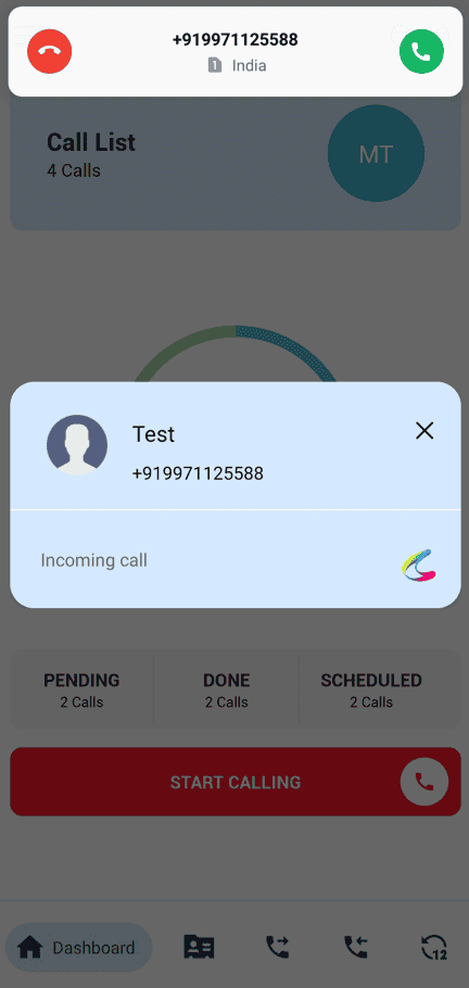 Incoming Calls Tracking 02