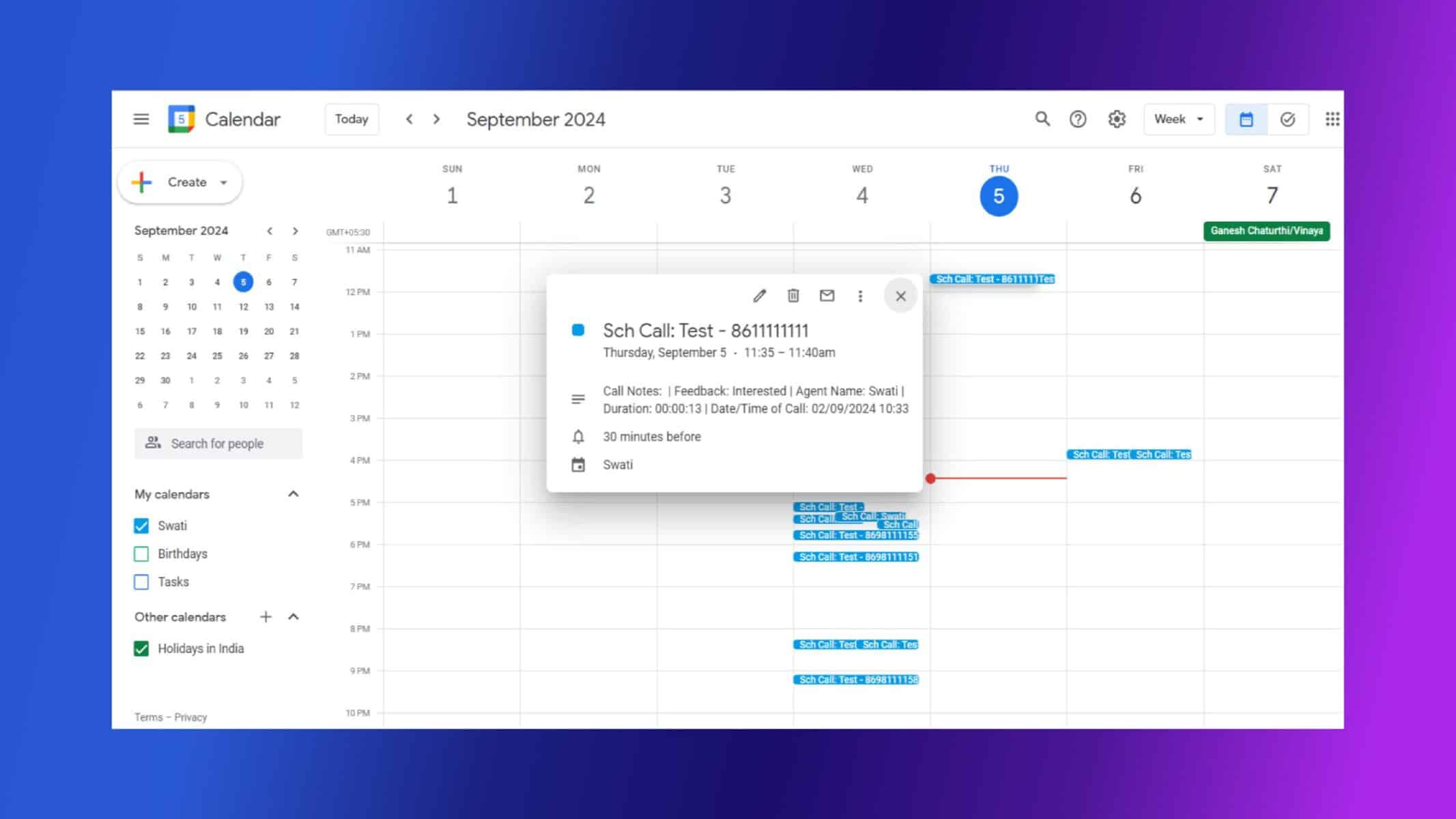 Google Calendar Integration 10 scaled