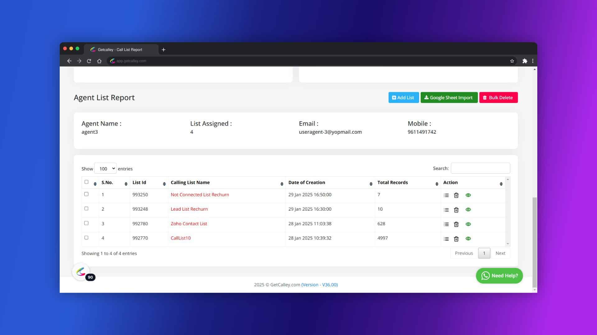 Migrate Data Agent wise 03