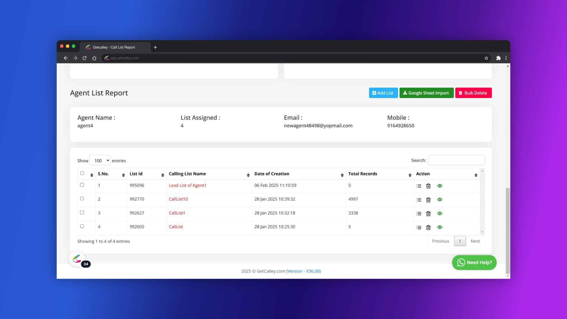 Migrate Data Agent wise 21