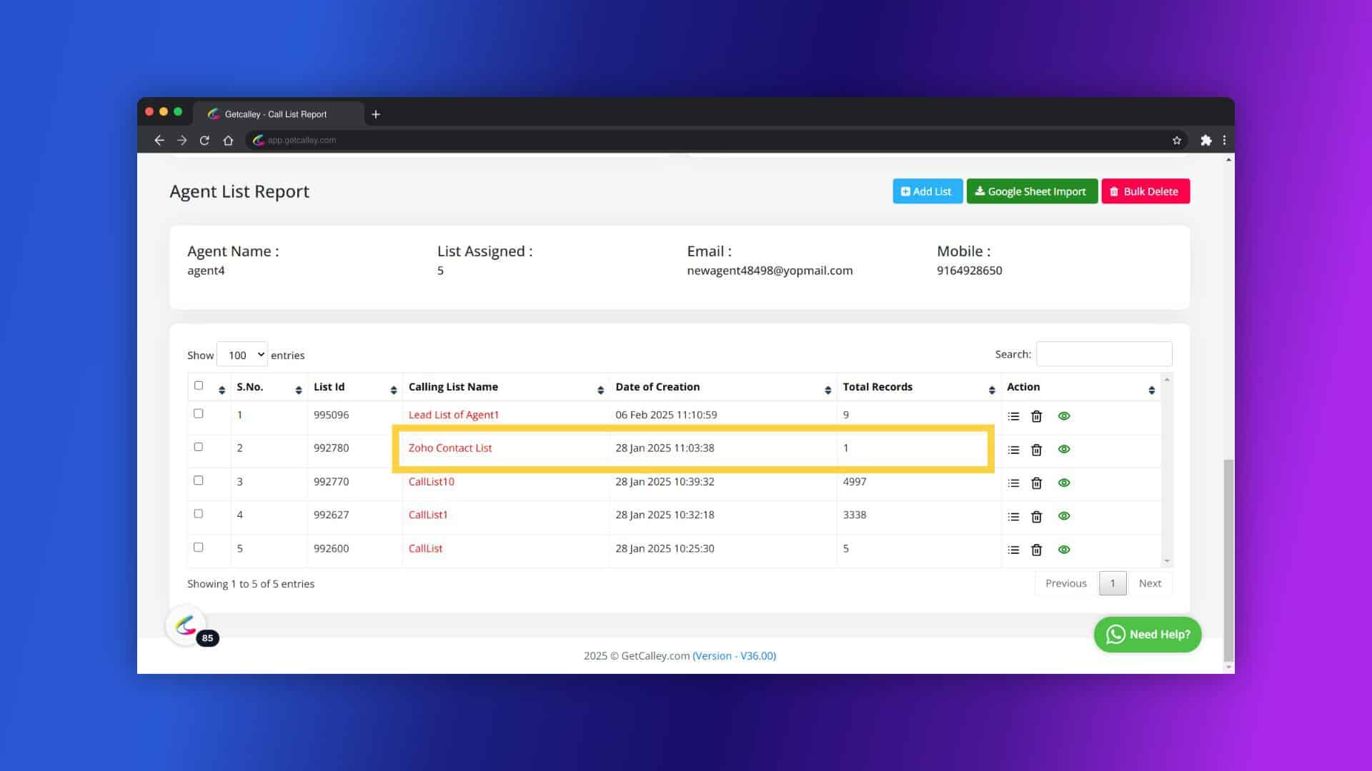 Migrate Data Agent wise 28